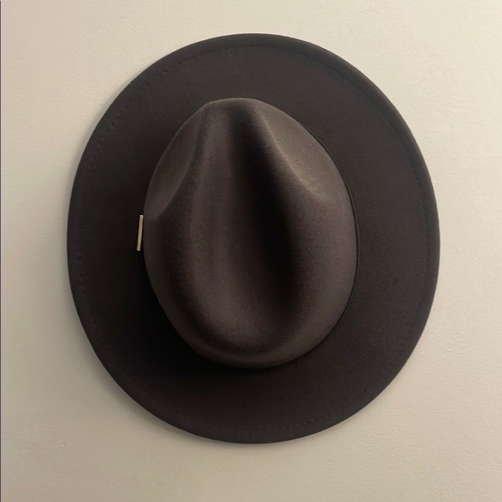 Stylish Grey Fedora Hat